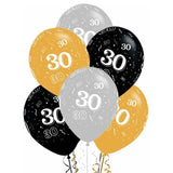 Birthday Balloons 21 30 40 50