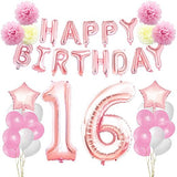 Birthday 16 18 20 21 30 40 Year