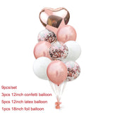 Birthday Blue Confetti