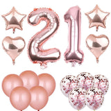 Birthday Silver Gold 25 Year