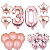 Birthday Silver Gold 25 Year