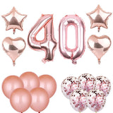 Birthday Silver Gold 25 Year