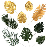 Gold Green Leaf